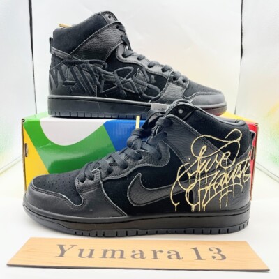 靴/バッグ Nike - x Faust 'SB Dunk High' SB DUNK HIGH x FAUST 'Black and Metallic Gold' ｜ FLY BASKETBALL