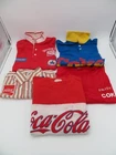 (5) Vintage Coca-Cola Shirts / Sweater - Smaller Sizes