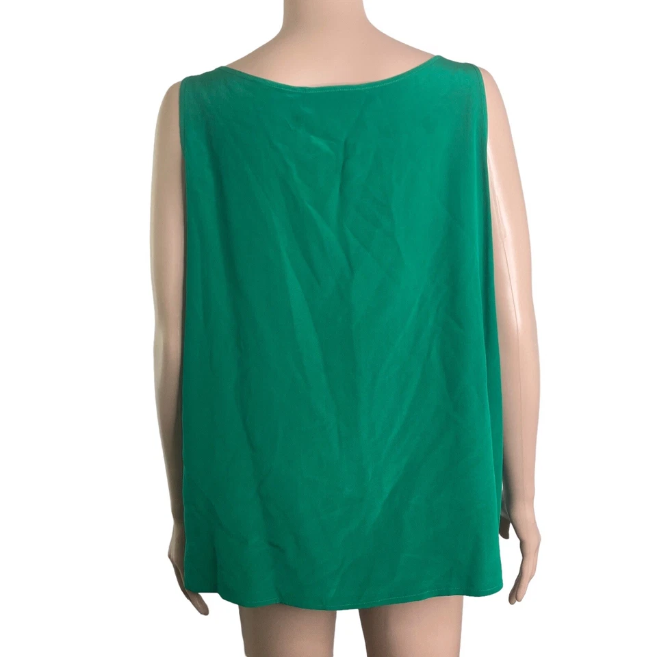 Vintage Classiques Tank Top Womens 2XL Forrest Green Pullover - Image 2 of 4
