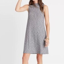 Madewell Marled Mock Neck Swingy Tank Dress Size Small