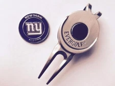 NFL New York Giants Golf Ball Marker and Magnetic Divot Tool