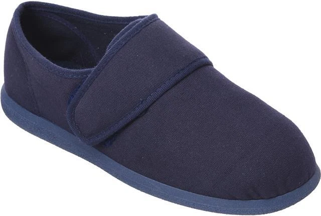 Mens slippers shop in wide widths