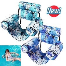Pool Floats Chairs for Adult Inflatable Pool Lounge Blow up Water Chairs Hammock