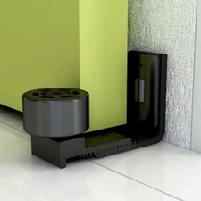 CCJH Sliding Compartment Door Adjustable Floor Rail Wall/Door Bottom Rail Hardwa