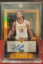 KESHON GILBERT 2024-25 BOWMAN U BEST ISO ORANGE MINI DIAMOND AUTO 29/50