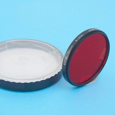 HOYA 55mm INFRARED (25A) GLASS FILTER IN IT'S CASE #AE003