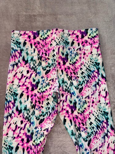 Pink Yoga Victoria’s Secret Women’s Leggings Floral Size Medium - Picture 5 of 9