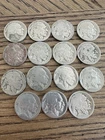 Buffalo Nickels Nickel - 15 Coin Grab Bag - 1913-1938 US Coins Mint Indian Head