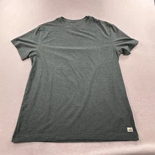 Vuori Shirt Mens XL Green Strato Tech Tee Performance Athletic Crewneck
