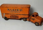 1950’s TONKA Allied Van Lines Furniture Van Truck and Trailer Some Rust