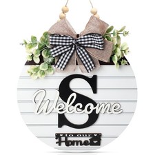 3D Welcome Sign for Front Door  Last Name Signs for Home,Personalized Home Dec...