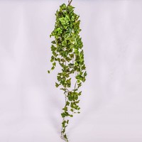 Artplants Deko Efeubusch Ranke, GrüN, 730 BläTter, 120Cm