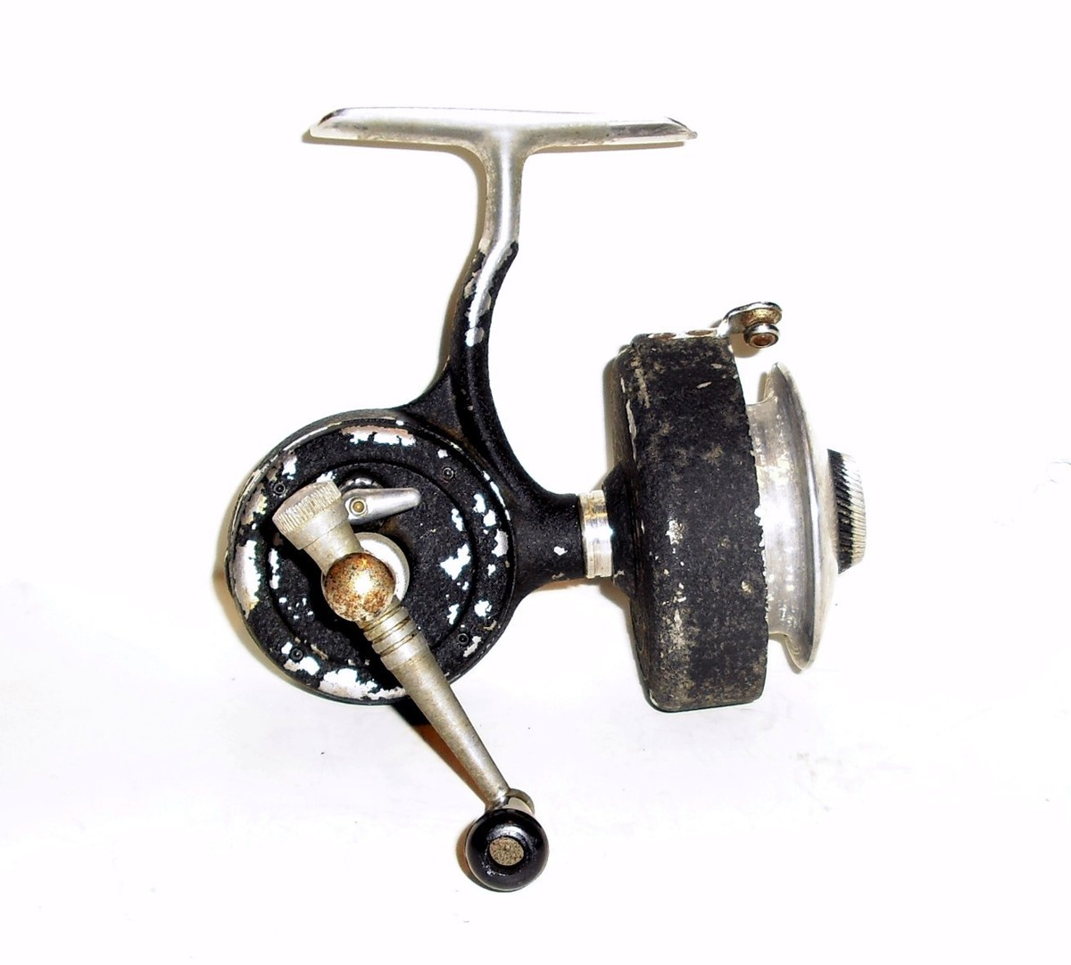 Rare Left Handed Vintage Heddon Spin Pal Manual Line Pick Up