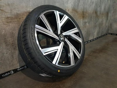 1x VW Golf 8 5H R GTI GTD Bergamo Alufelge Sommerreifen 225/40 18 NEU 5H0601025M