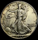 1939 Walking Liberty Half Dollar Au+ Near Unc