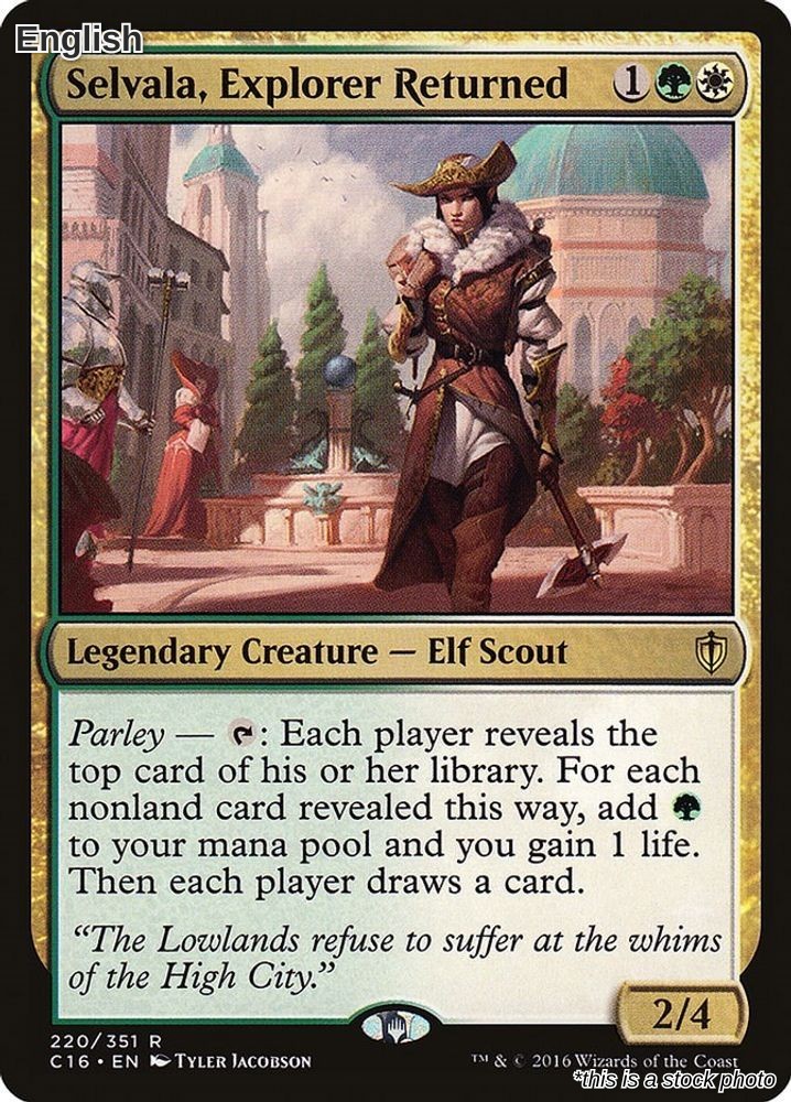 Magic Selvala, Explorer Returned 220 Rare Commander 2016 NM