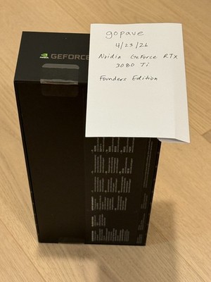 NVIDIA GeForce RTX 3080 Ti Founders Edition 12GB GDDR6X Graphics