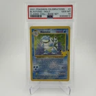 2021 POKEMON CELEBRATIONS CLASSIC COLL #2 BLASTOISE-HOLO PSA 10