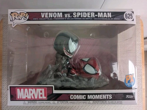 Funko Pop! Moments: Marvel - Venom Vs. Spider-Man (Metallic) - #625