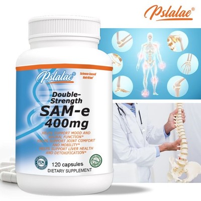 SAM-e 400mg - Gehirn Und Nervensystem Gesund, Leberreinigung, Positive Gefühle