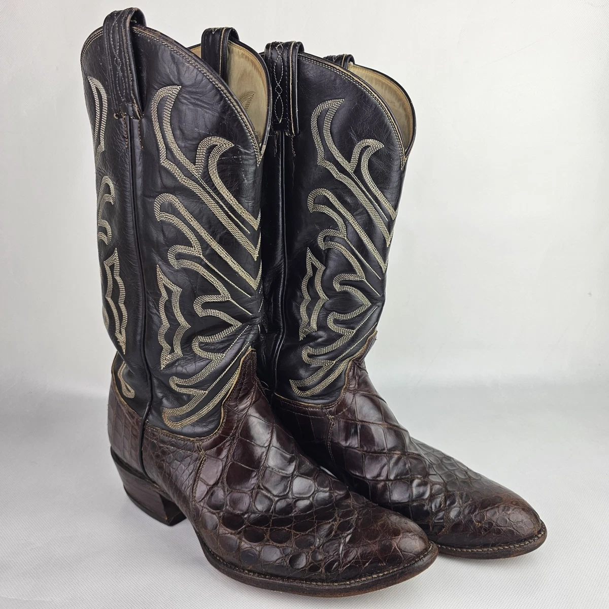 Tony Lama Alligator Boots In Men