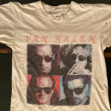 Vintage 90s AC/DC Band Tour Tee XL Distressed 1995 Pink
