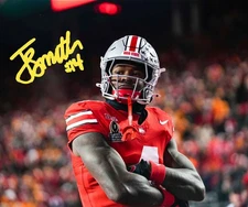 Jeremiah smith touchdown signed 8x10 11x14  Photo Reprint auto poster