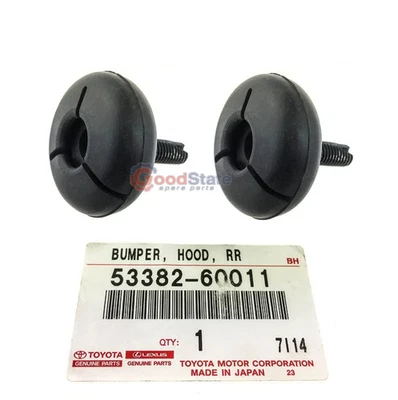 Genuine LandCruiser HDJ78 FZJ80 FZJ79 FZJ78 Bonnet Bump Stop Rubber Front x2 - Image 1 of 4