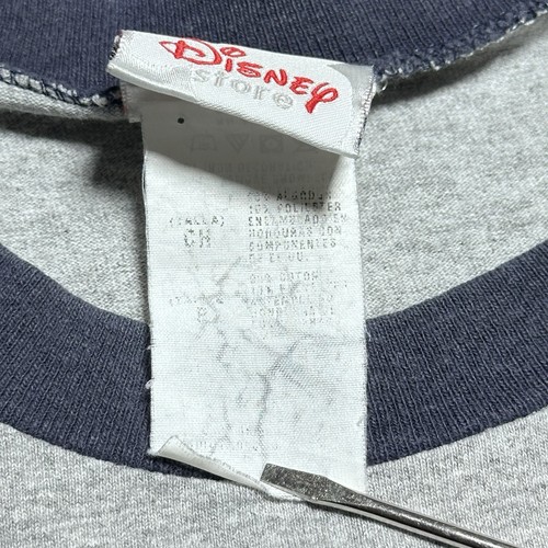 Camiseta de béisbol vintage Y2K Disney Grumpy Bad Mood Dude manga 3/4 talla pequeña - Imagen 4 de 8