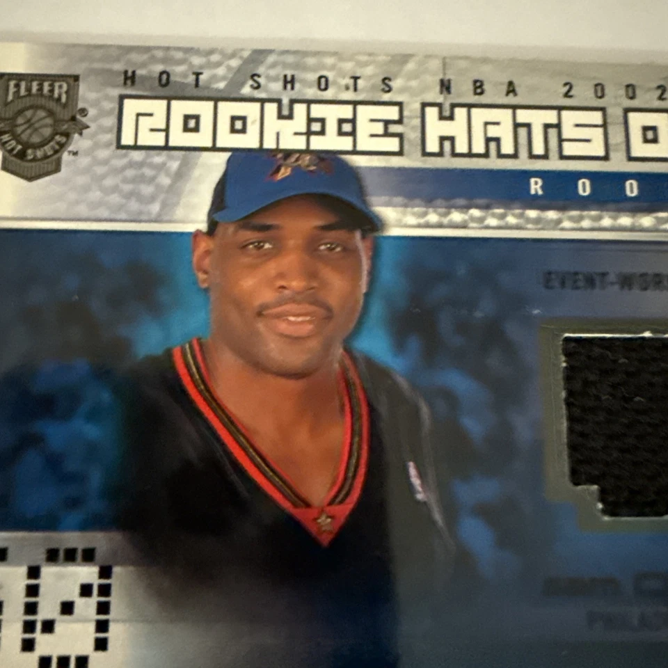 2002-03 Fleer Hot Shots Rookie Hats Off Shooting Shirt /350 Sam Clancy #194 - Image 3 of 4