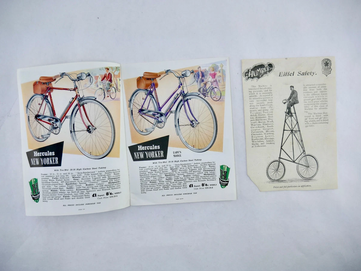 Hercules new yorker bicycle hot sale