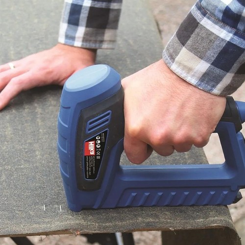2 in 1 Electric Staple & Nail Gun Tacker 230V Soft Grip Handle Heavy Duty - Picture 8 of 8
