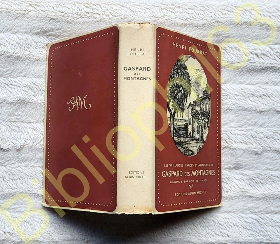 Pourrat Les vaillances farces aventures de Gaspard des Montagnes relié 1951 EAS - Photo 2/4