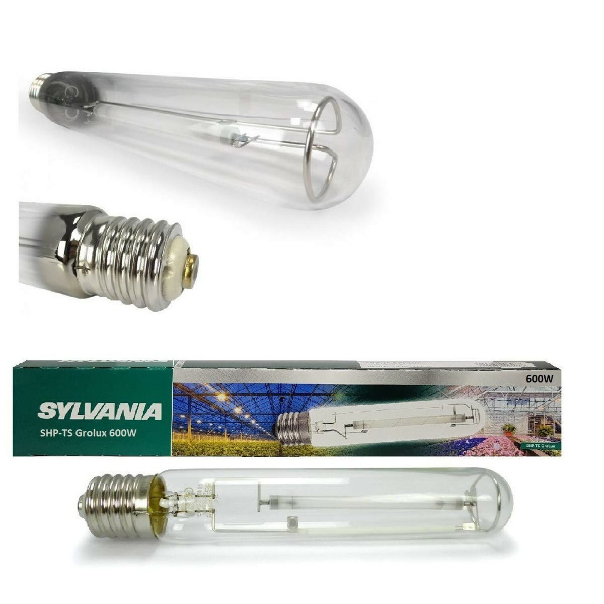 Hydrogarden 600W SYLVANIA Grolux HPS Lamp