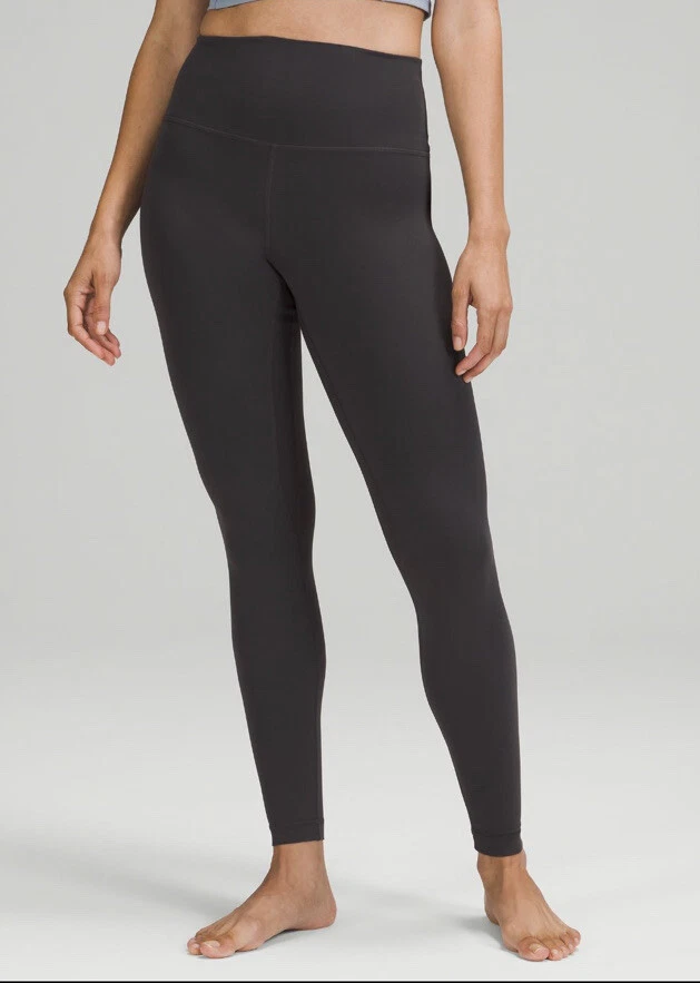 ✨NWT Lululemon Align HR Tight 28” Black Granite BGNT Size 6✨