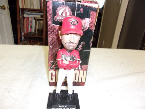 2012 Bobblehead Arizona Diamondbacks #23 Kirk Gibsons Manager Of The Year Box