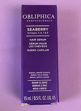 Obliphica Professional Seaberry Hair Serum Medium  Coarse Hair Trial Size 0.5oz