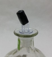 (6) Liquor Bottle Big Cork Screened Pour Spouts Pourer Fits Patron W/ Dust Caps (6) Liquor Bottle Big Cork Screened Pour Spouts Pourer Fits Patron W/ Dust Caps
