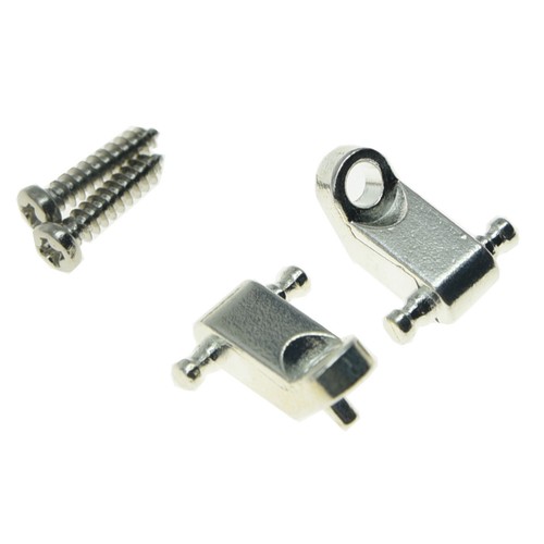 KAISH Silver Guitar String Trees Retainer Guides Fits Fender American Strat Tele - Picture 4 of 6
