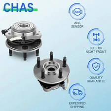 Pair (2) Front Wheel Hub Bearing Fits Ford Ranger Mazda B4000 2001-2008 2009 4WD