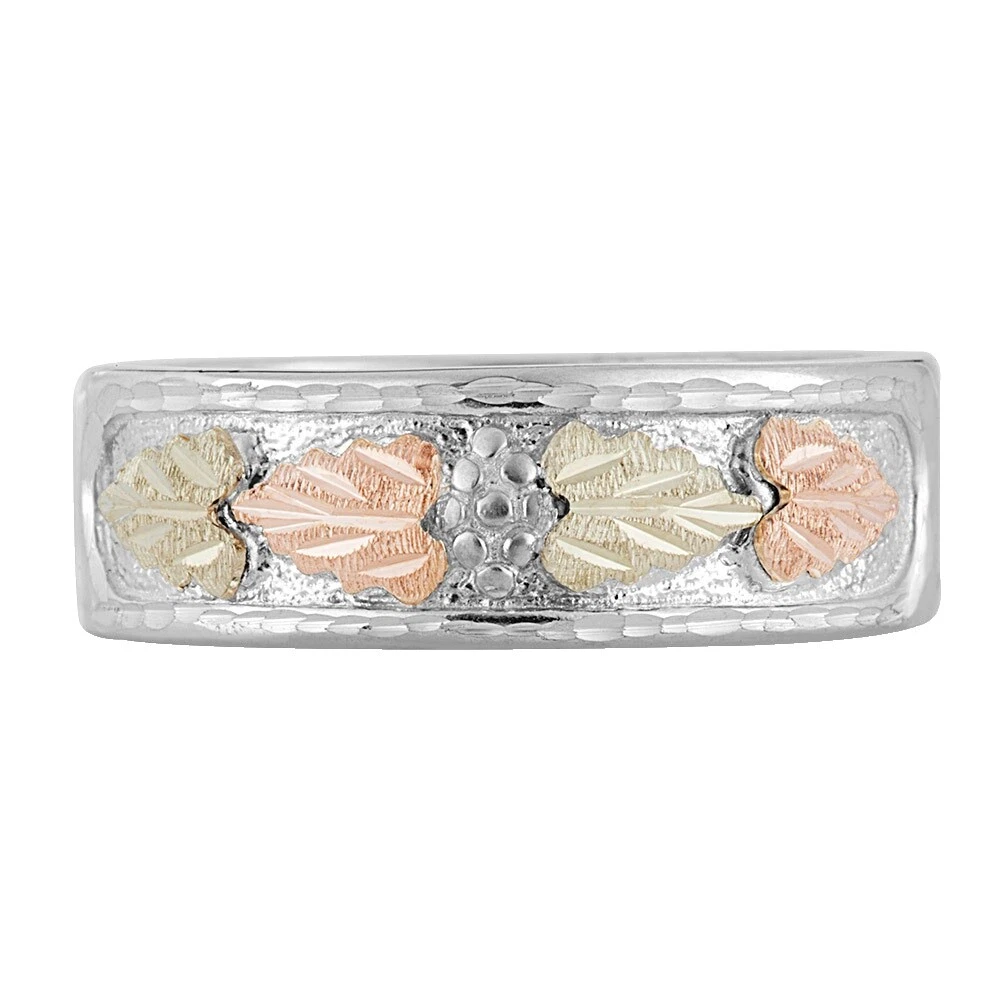 Flores y Plantas Anillos de banda Sin Piedra para hombres