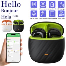 Translator Earbuds 138 Languages Real Time Online,OffLine Translation Earphones