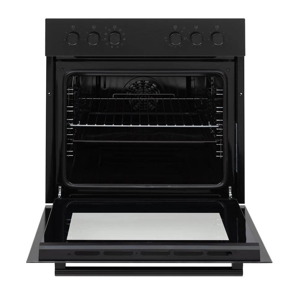 Telefunken ECH65A-B2 Einbauherd-Set | Backofen | Glaskeramikkochfeld | gebraucht - Bild 4 von 4