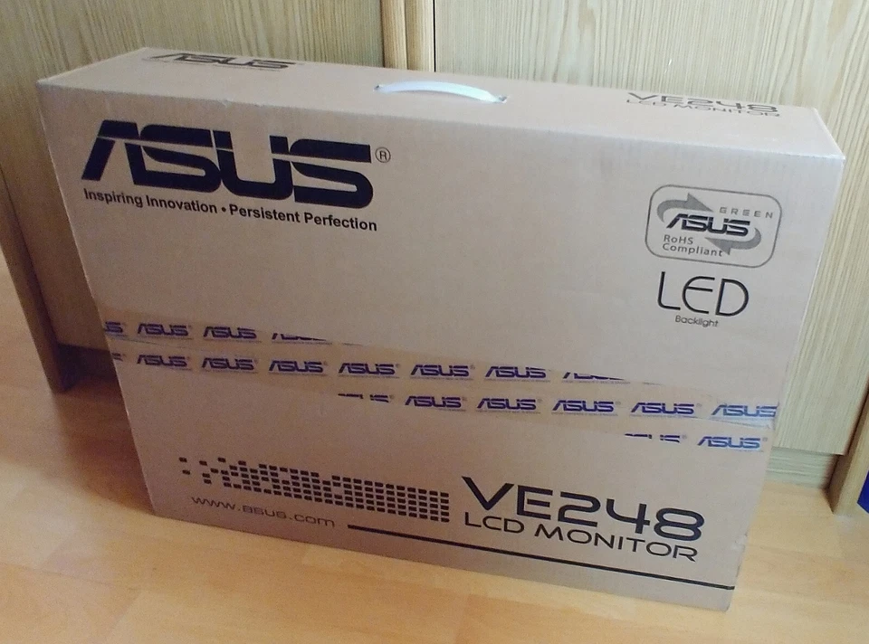 24 Zoll Monitor ASUS VE248H mit LED-Backlight, FullHD, Format 16:9 - Bild 3 von 3