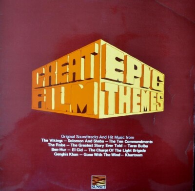 Various - Great Epic Film Themes (LP, Album, Comp)