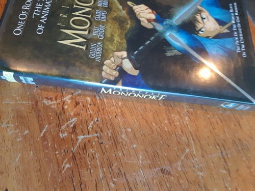 Princess Mononoke (DVD, Widescreen 2000) w/Insert / anime EXCELLENT tested HTF - Picture 4 of 9
