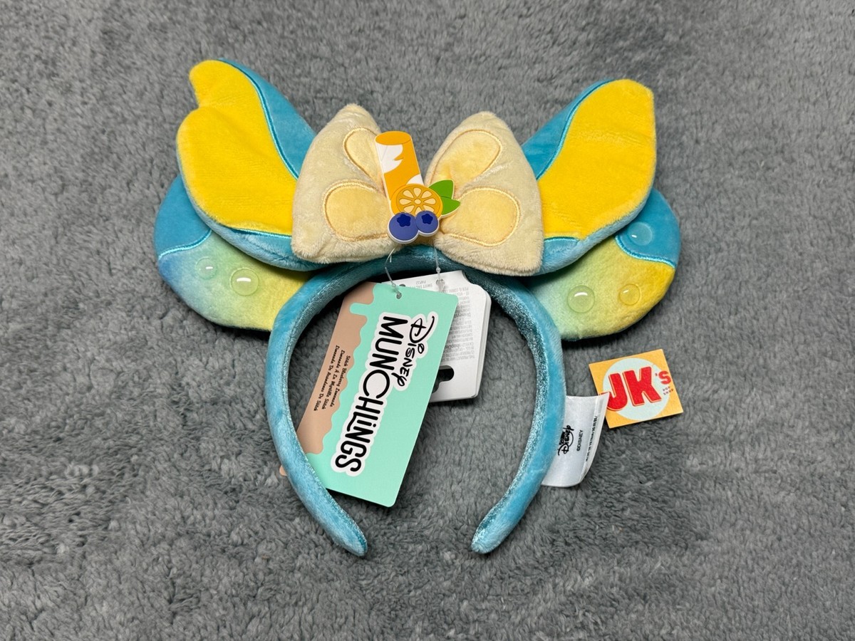 NEW Disney Stitch Munchlings Ears Blueberry Lemonade 