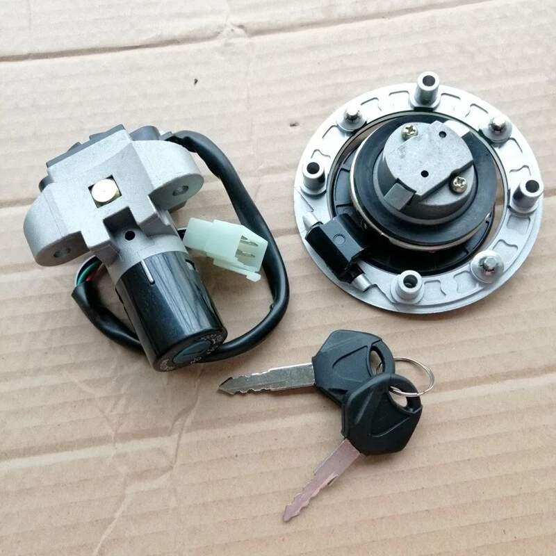 Ignition Switch Fuel Gas Cap Lock Keys Set For Suzuki Katana GSX600 GSX750 89-97 - Image 4 of 4