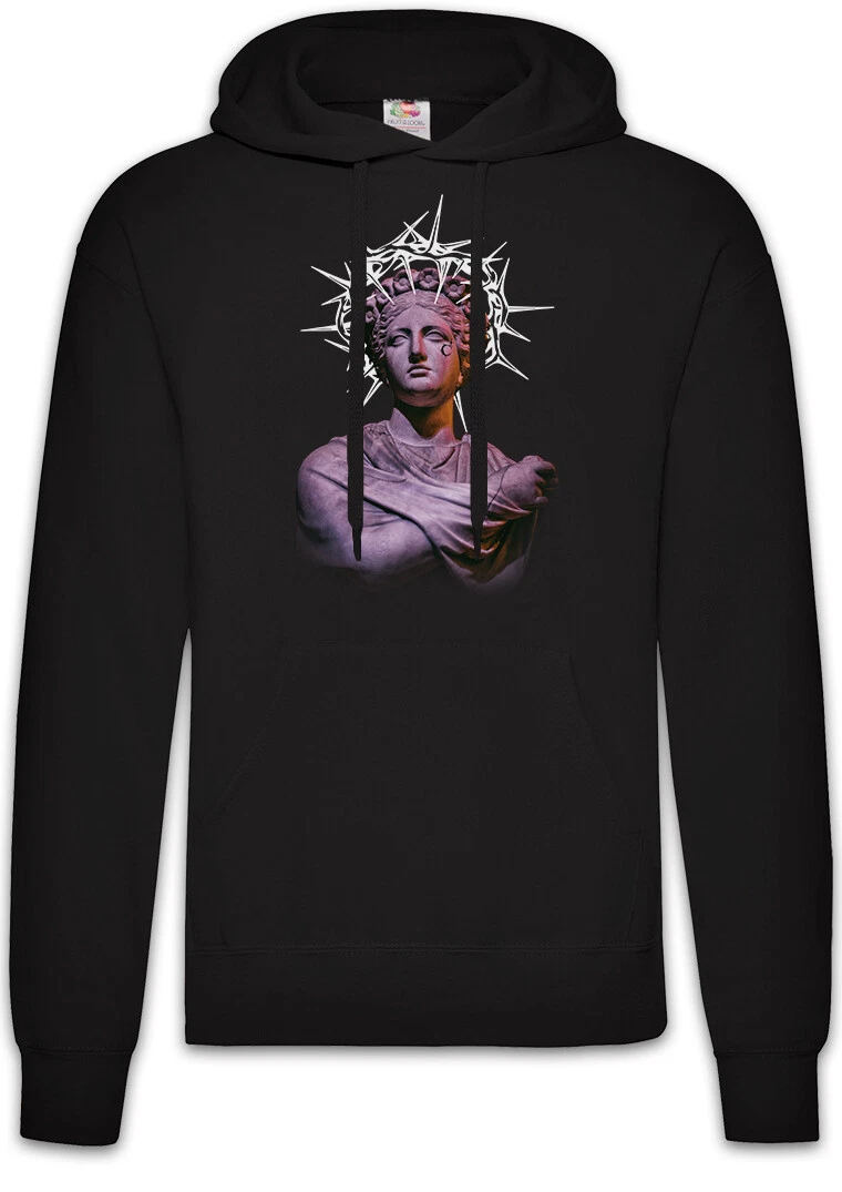 Queen Of Thorns Hoodie Pullover Crown of Thorns Modern Art Tattoo Style