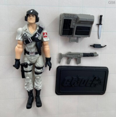 2008 GI JOE DATAFRAME v1 COMPUTER SPECIALIST 4'' Action Figure with Accessories
